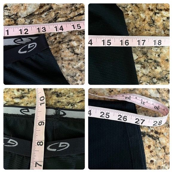 Champion Women’s Medium Black Thermal Long John Pants Base Layer Leggings Ski - Picture 4 of 8